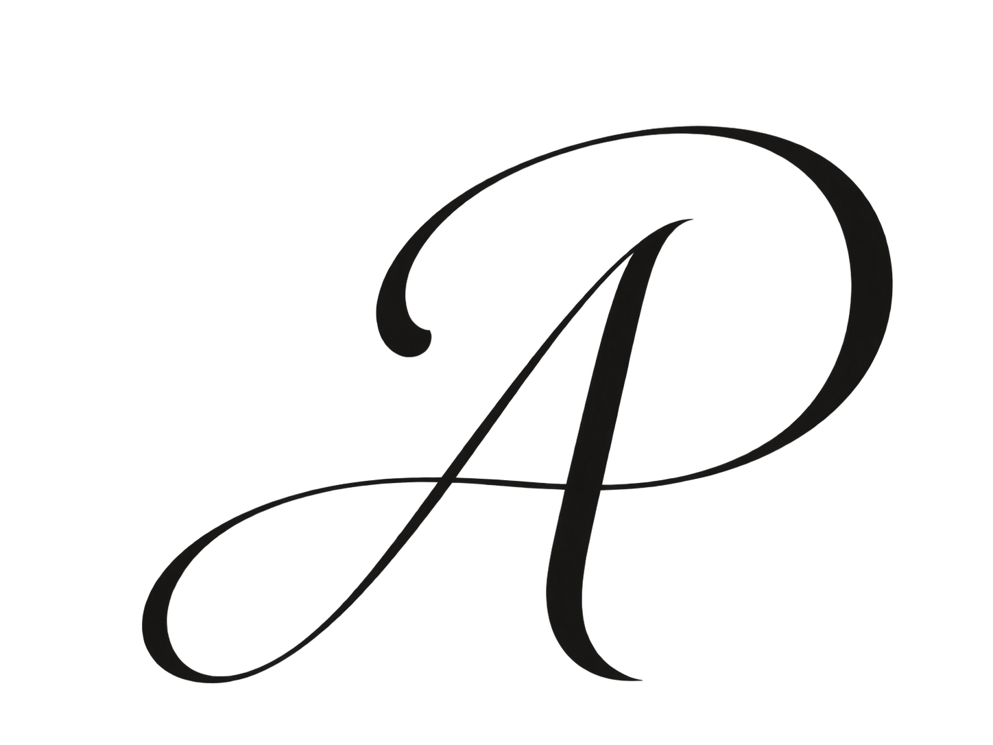 Alex and Paulo monogram