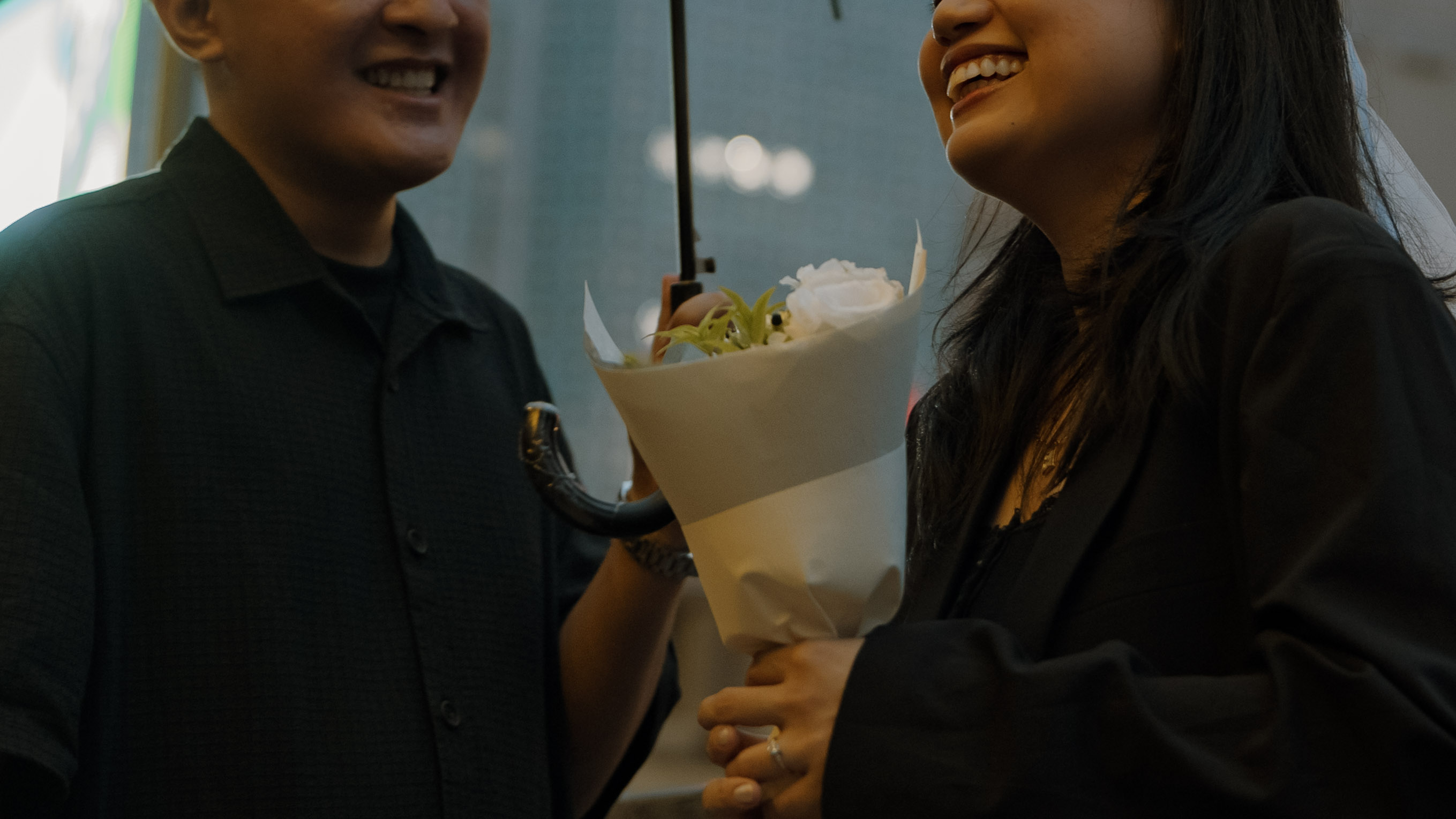 Alex and Paulo's prenup photograph